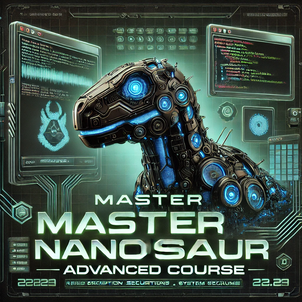 nanosaur Hacker course