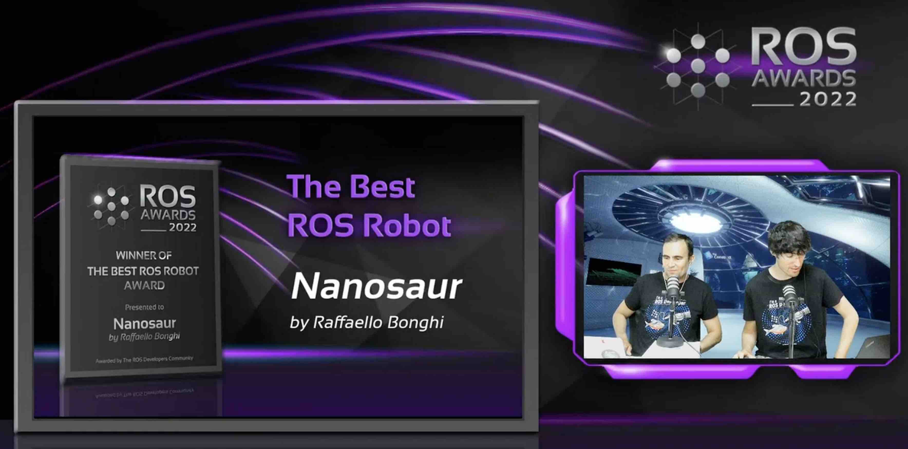 nanosaur is the Best ROS robot 2022