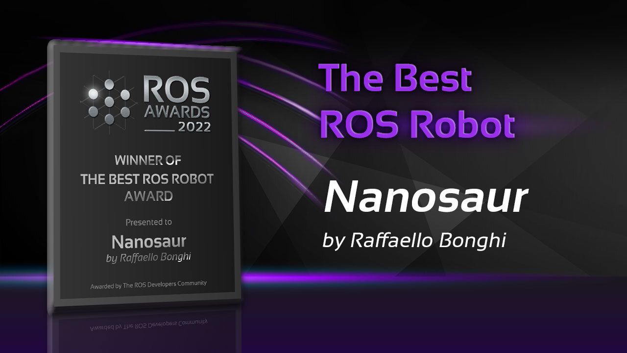 nanosaur Best ROS Robot 2022